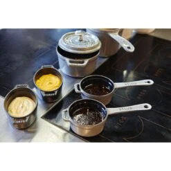 Staub Stieltopf 10 Cm, Gusseisen, Graphit-Grau -Zwilling 000011427