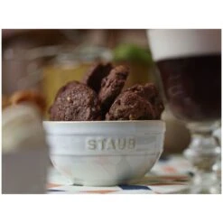 Staub Schüssel 12 Cm, Keramik, Elfenbein-Weiß -Zwilling 000017366