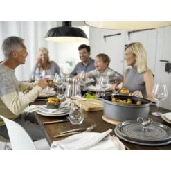 Staub Cocotte 17 Cm, Oval, Graphit-Grau, Gusseisen -Zwilling 000020964