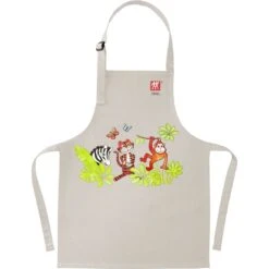 Zwilling Kinderschürze 60 Cm X 45 Cm, Grau -Zwilling 13304 000 0 4