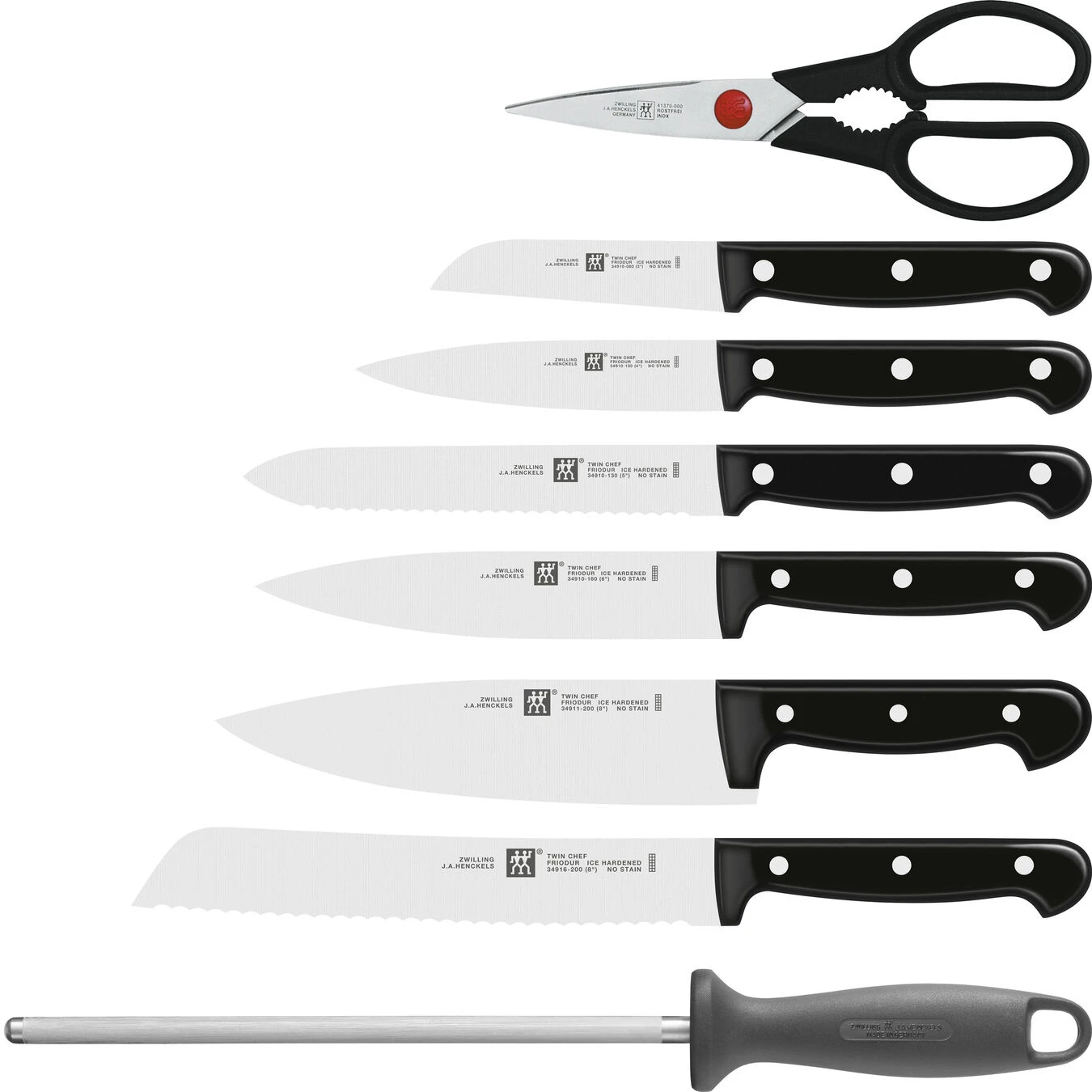 Zwilling Messerblockset 9-tlg, Natur 2 Zwilling Messerblockset 9-tlg, Natur – Bild 2