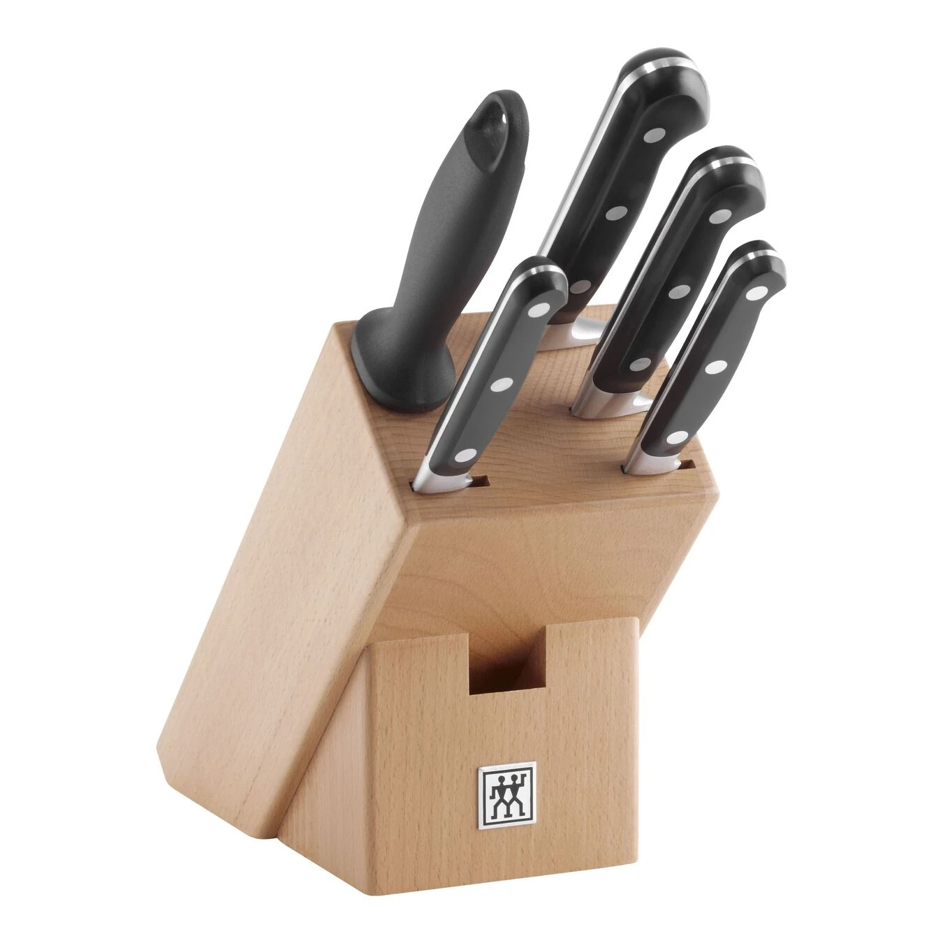 Zwilling Messerblockset 6-tlg, Beige 1 Zwilling Messerblockset 6-tlg, Beige