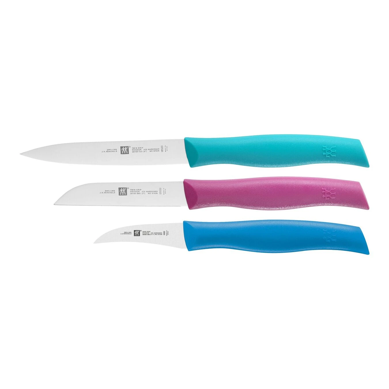 Zwilling Messerset 3-tlg, Gemischte Farben 1 Zwilling Messerset 3-tlg, Gemischte Farben