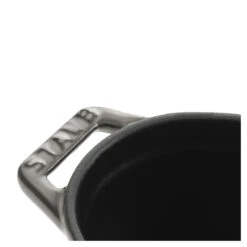 Staub Mini Cocotte 11 Cm, Oval, Graphit-Grau, Gusseisen 7 Staub Mini Cocotte 11 Cm, Oval, Graphit-Grau, Gusseisen -Zwilling 40500 116 0 3