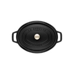 Staub Cocotte 41 Cm, Oval, Schwarz, Gusseisen 7 Staub Cocotte 41 Cm, Oval, Schwarz, Gusseisen -Zwilling 40500 231 0 3