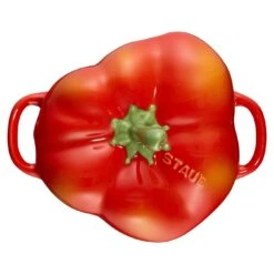 Staub Cocotte 11 Cm, Paprika, Orange-Rot, Keramik -Zwilling 40500 325 0 2
