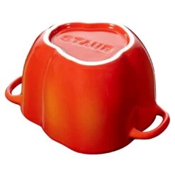 Staub Cocotte 11 Cm, Paprika, Orange-Rot, Keramik -Zwilling 40500 325 0 6