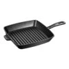 Staub American Grill 26 X 26 Cm, Gusseisen, Schwarz