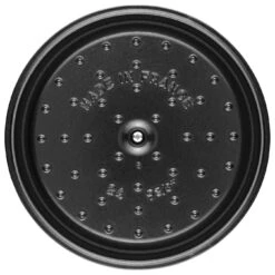 Staub Cocotte 24 Cm, Rund, Weisser Trüffel, Gusseisen -Zwilling 40501 412 0 6