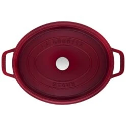 Staub Cocotte 31 Cm, Oval, Bordeaux, Gusseisen 8 Staub Cocotte 31 Cm, Oval, Bordeaux, Gusseisen -Zwilling 40502 279 0 000000228