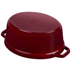 Staub Cocotte 31 Cm, Oval, Bordeaux, Gusseisen 10 Staub Cocotte 31 Cm, Oval, Bordeaux, Gusseisen -Zwilling 40502 279 0 000000230