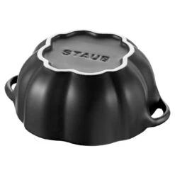 Staub Cocotte 12 Cm, Kürbis, Schwarz, Keramik -Zwilling 40508 548 0 3