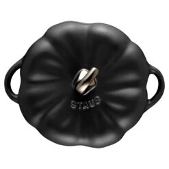 Staub Cocotte 15 Cm, Kürbis, Schwarz, Keramik -Zwilling 40508 549 0 5