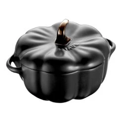 Staub Cocotte 15 Cm, Kürbis, Schwarz, Keramik -Zwilling 40508 549 0 7