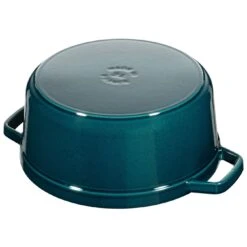 Staub Cocotte 24 Cm, Rund, La-Mer, Gusseisen -Zwilling 40508 654 0 2
