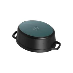 Staub Cocotte 29 Cm, Oval, Schwarz, Gusseisen -Zwilling 40509 315 0 5