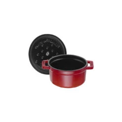Staub Mini Cocotte 10 Cm, Rund, Kirsch-Rot, Gusseisen 10 Staub Mini Cocotte 10 Cm, Rund, Kirsch-Rot, Gusseisen -Zwilling 40509 799 0 5