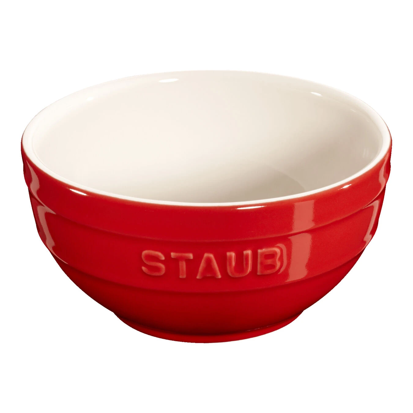 Staub Schüssel 17 Cm, Keramik, Kirsch-Rot 1 Staub Schüssel 17 Cm, Keramik, Kirsch-Rot