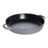 Staub Paella Pfanne 34 Cm, Gusseisen, Graphit-Grau