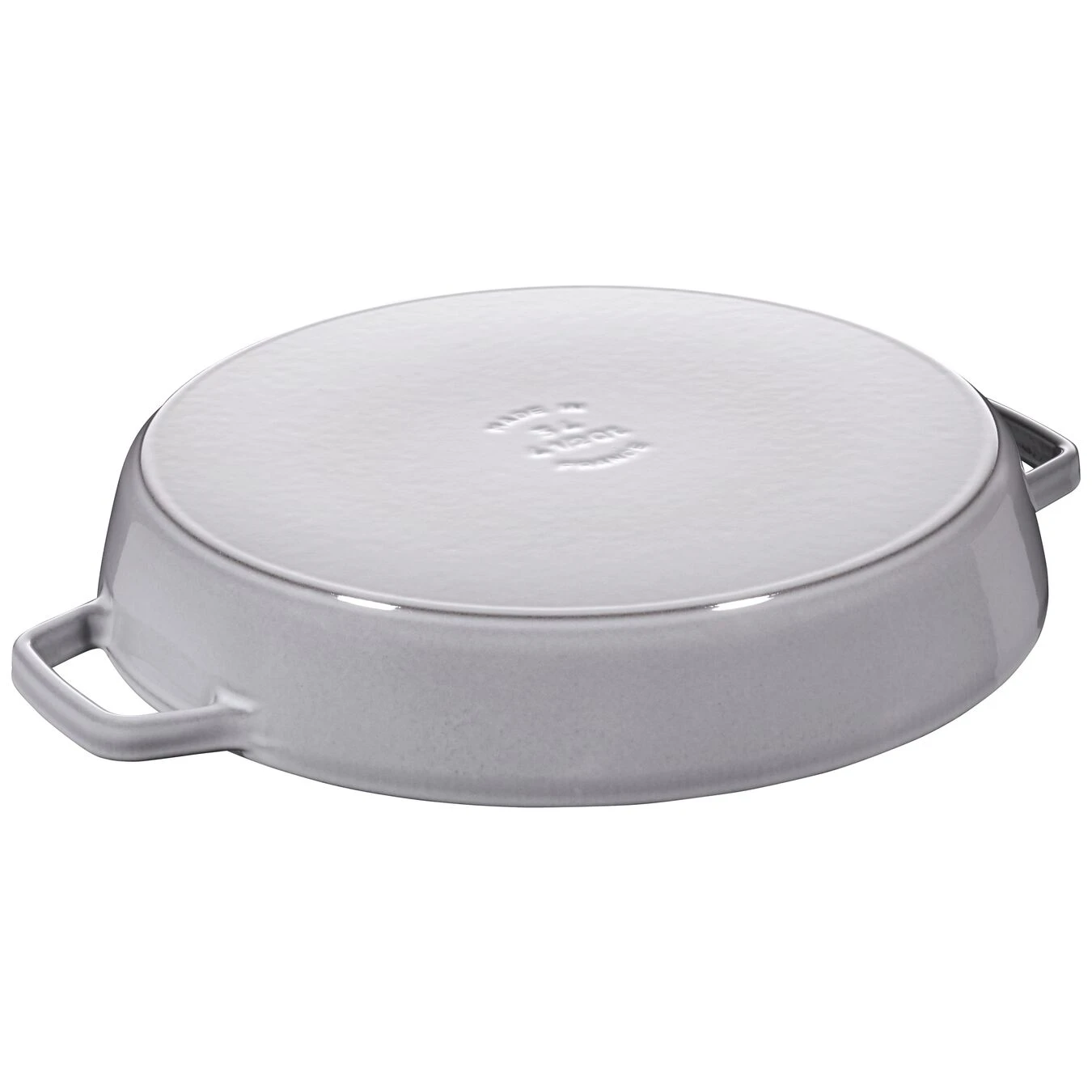 Staub Paella Pfanne 34 Cm, Gusseisen, Graphit-Grau 2 Staub Paella Pfanne 34 Cm, Gusseisen, Graphit-Grau – Bild 2
