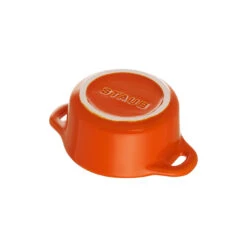 Staub Mini Cocotte 10 Cm, Rund, Orange, Keramik -Zwilling 40511 085 0 5