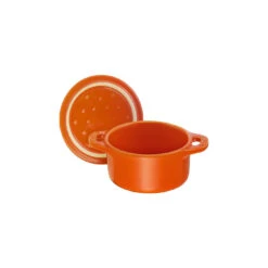 Staub Mini Cocotte 10 Cm, Rund, Orange, Keramik -Zwilling 40511 085 0 6
