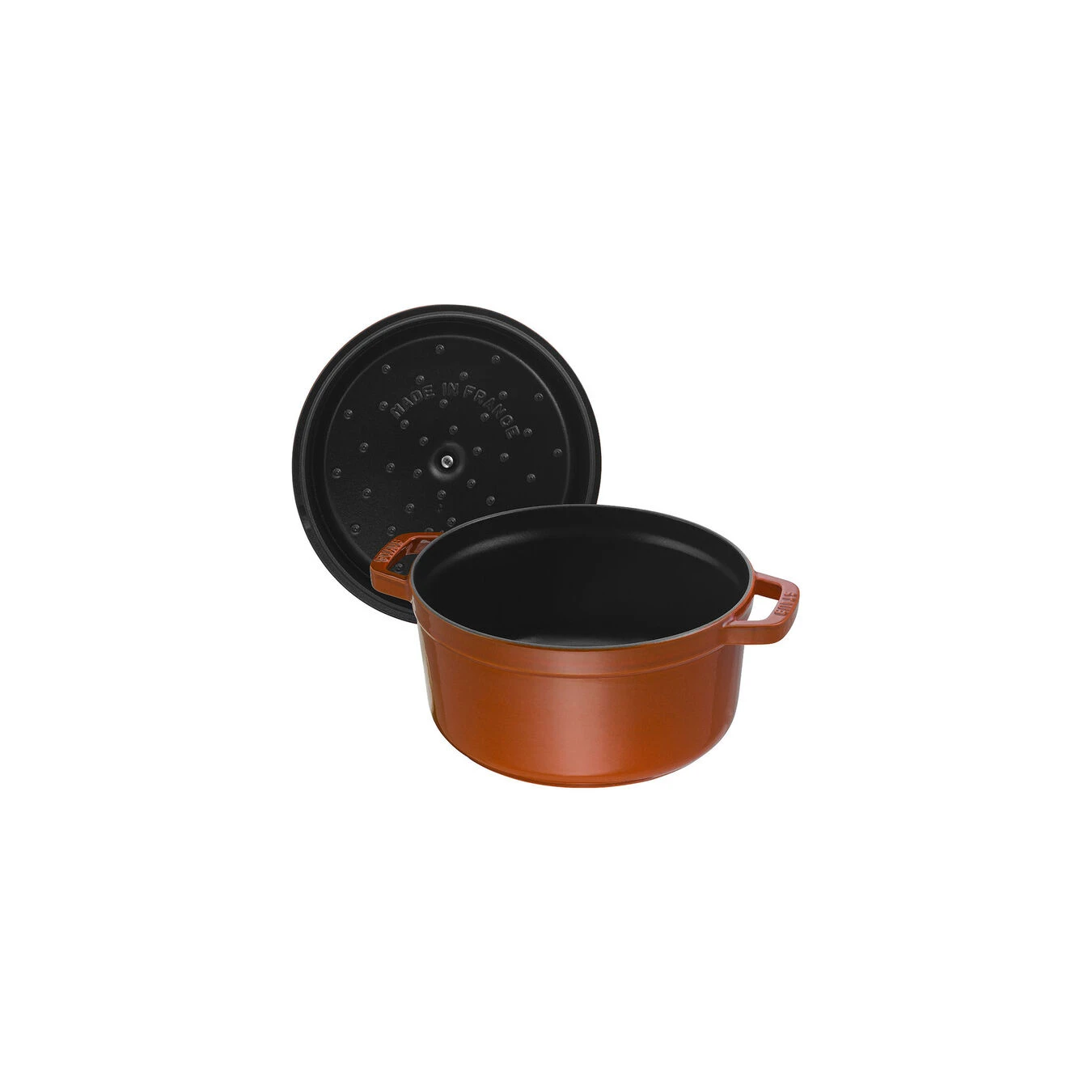 Staub Cocotte 26 Cm, Rund, Zimt, Gusseisen 4 Staub Cocotte 26 Cm, Rund, Zimt, Gusseisen – Bild 4