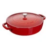 Staub Bräter Mit Chistera Drop-Structure 28 Cm, Gusseisen