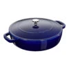 Staub Bräter Mit Chistera Drop-Structure 28 Cm, Gusseisen