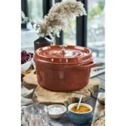 Staub Cocotte 26 Cm, Rund, Zimt, Gusseisen 11 Staub Cocotte 26 Cm, Rund, Zimt, Gusseisen -Zwilling 424418894
