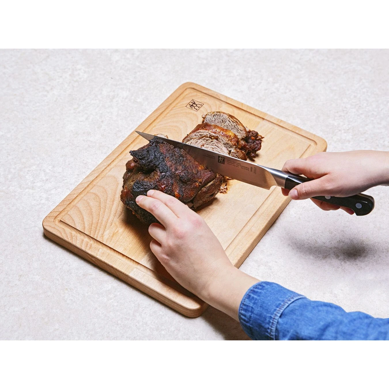 Zwilling Fleischmesser 20 Cm, Glattschliff 4 Zwilling Fleischmesser 20 Cm, Glattschliff – Bild 4