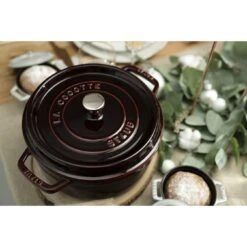 Staub Cocotte 26 Cm, Rund, Grenadine-Rot, Gusseisen 11 Staub Cocotte 26 Cm, Rund, Grenadine-Rot, Gusseisen -Zwilling 750047416