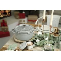 Staub Cocotte 22 Cm, Rund, Graphit-Grau, Gusseisen 8 Staub Cocotte 22 Cm, Rund, Graphit-Grau, Gusseisen -Zwilling 750047423